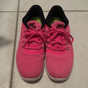 Hot Pink Nike Sneakers - Size 8